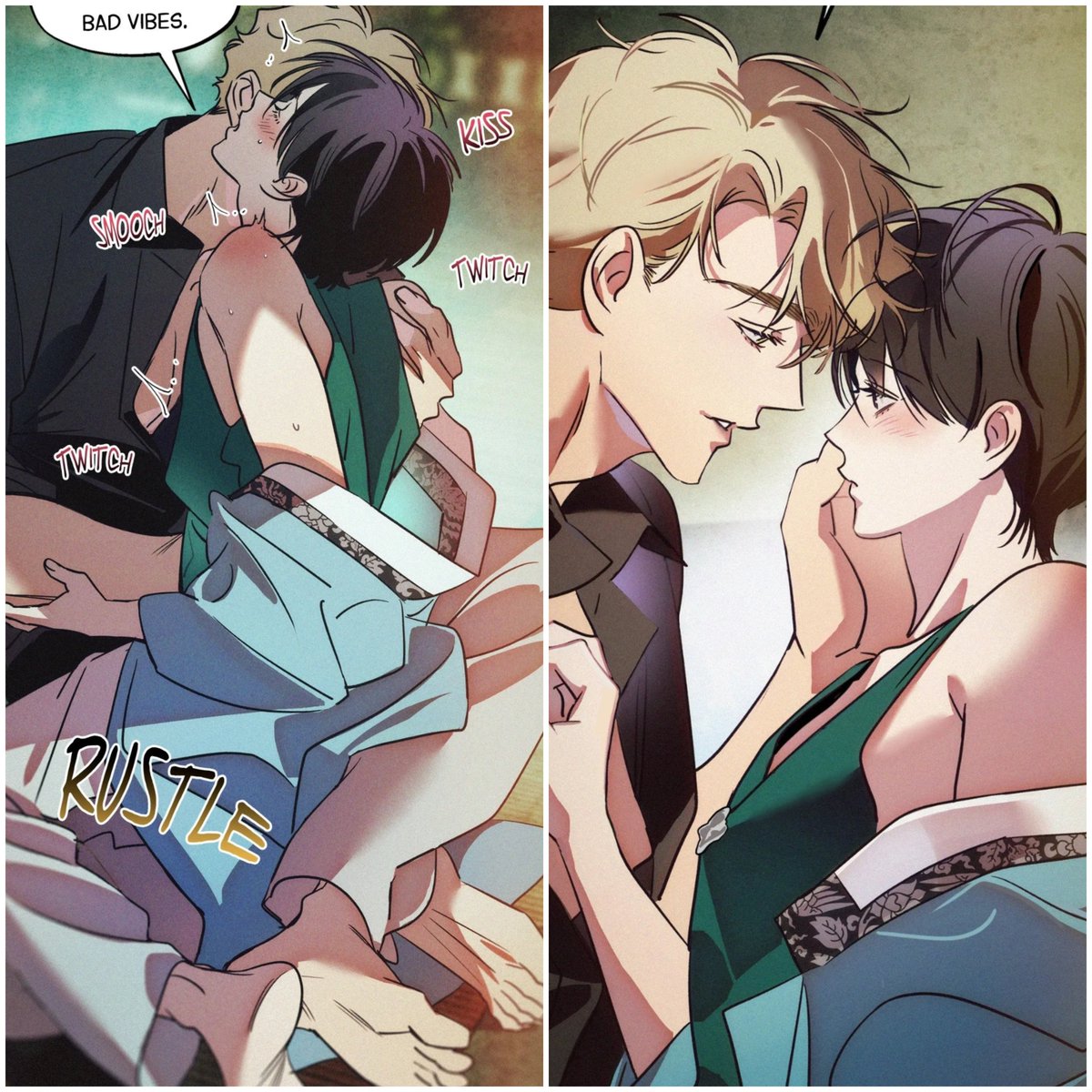 Noh_R12's tweet photo. The way Tae-oh wraps Jiwon in his arms...🫠❤️
#TheThreadNeverBurned 
#신결 https://t.co/PEipHsGyj2