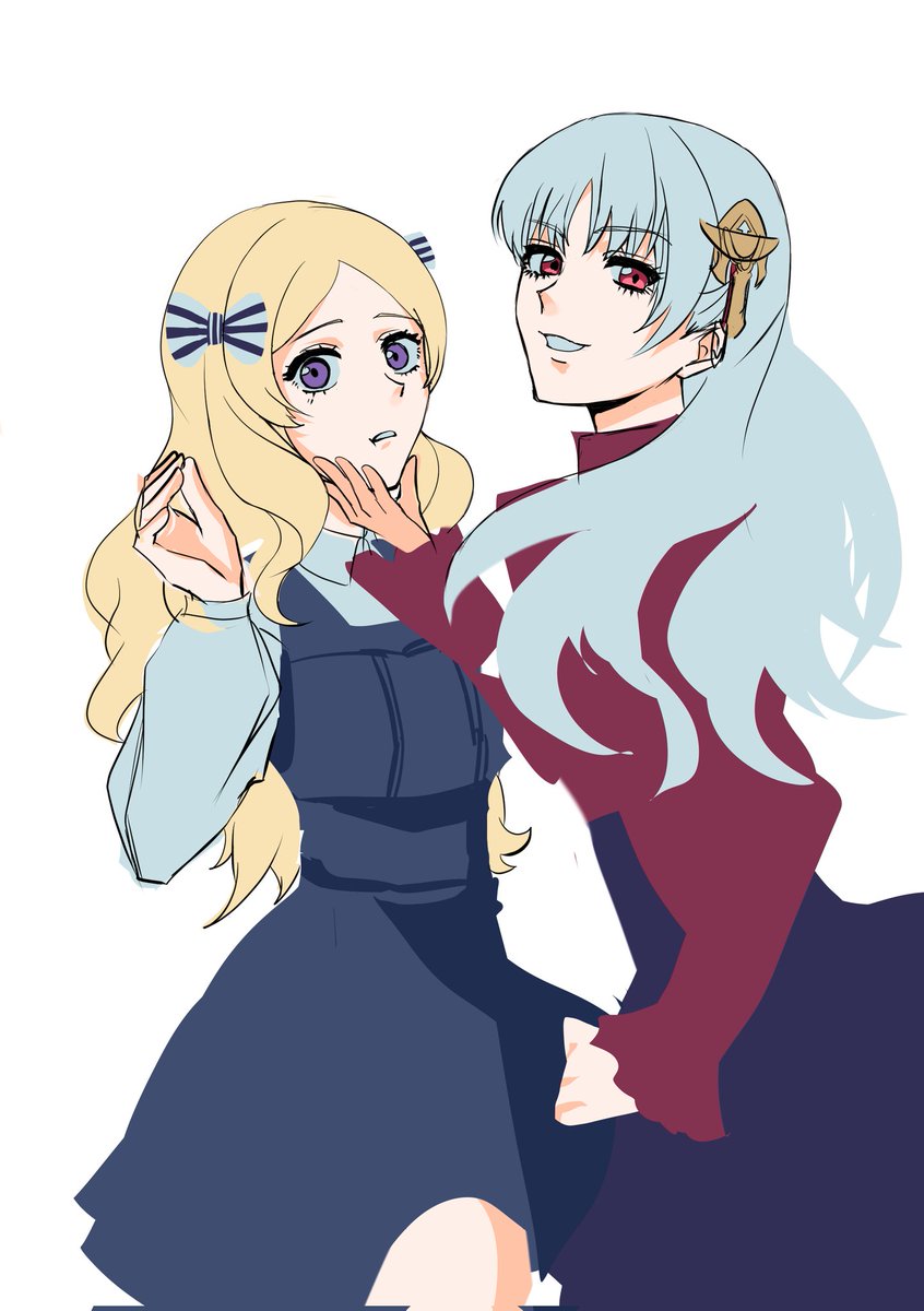 popomi_nn's tweet photo. フィリア/ハルリwip https://t.co/bStOLk3YYp