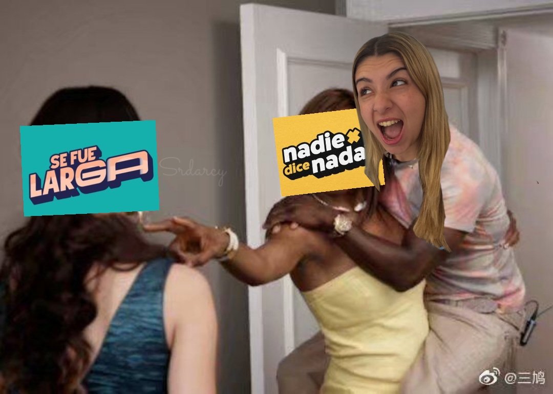 Rosi2Belen's tweet photo. Che tano, no sueltes a Bianca. Primer aviso 🫵🏻 #nadiedicenada https://t.co/JHFKmEPcO6