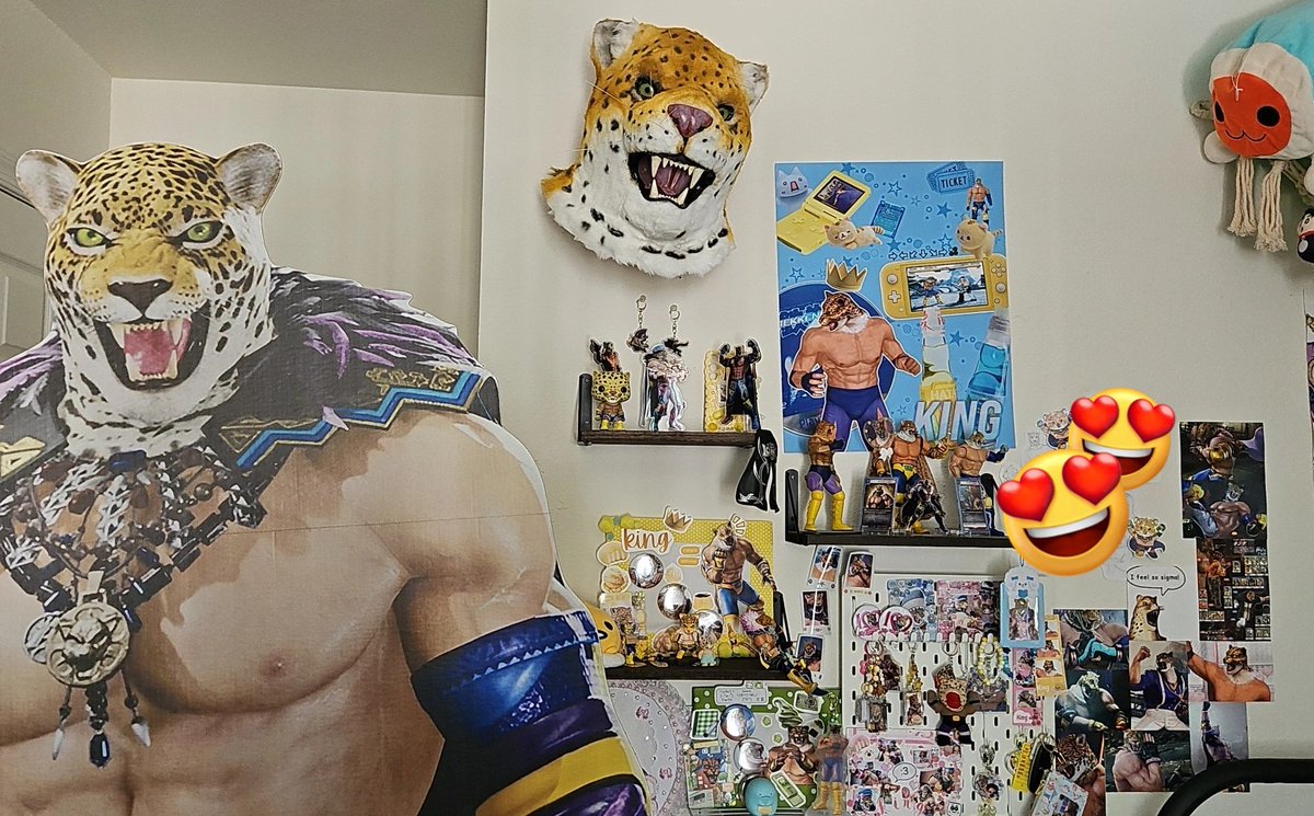 iluvkingtekken's tweet photo. bedroom of a 19 year old man https://t.co/8ZnQyT4e4F