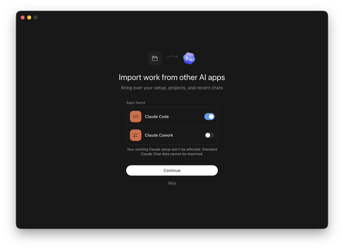 leocardz's tweet photo. Codex makes it easy to bring your Claude Code settings over. Smart! https://t.co/fkliWHamQu
