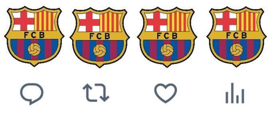 ContextfreeFCB_'s tweet photo. If you don't react, you're a Real Madrid fan https://t.co/HcZTr2C5Pa