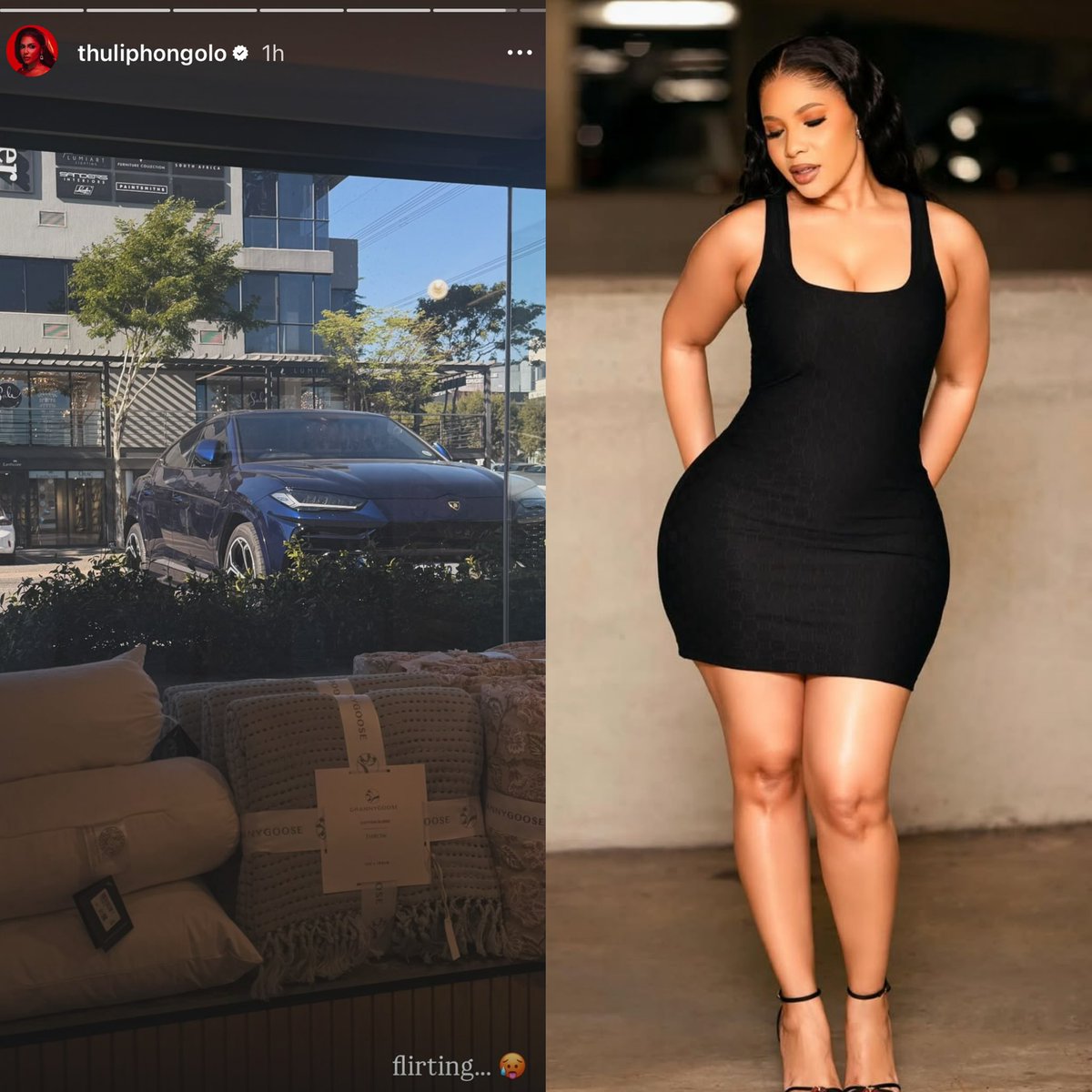 Cebe_Lihle23's tweet photo. Girls with Lamborghini😮‍💨🔥🥵
Thuli Phongolo shows off her Beast🚘 https://t.co/GePcmnWCZY