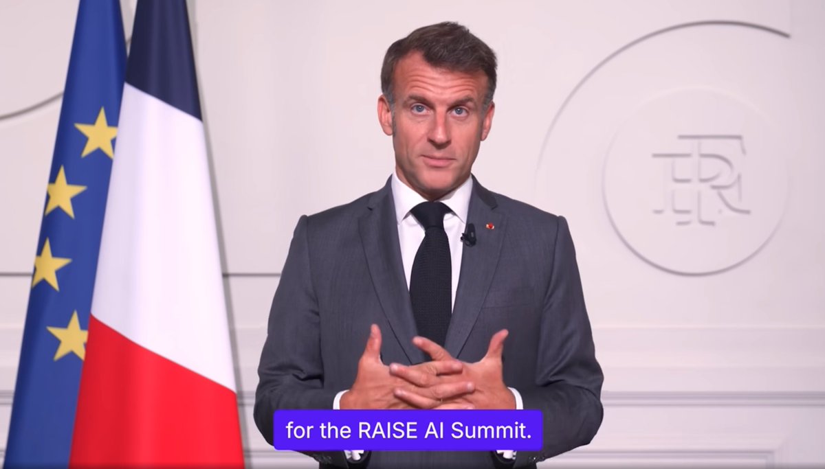 EthanPierse's tweet photo. The Sovereign AI conversation in France starts at the top. President Macron will deliver the opening remarks on Wednesday morning for the first day of RAISE AI Summit in Paris.

🎟️ 🔥  Still haven't decided to attend? You can get 25% of all ticket types for @RaiseSummit and @MACHINASUMMIT (Intelligent Robotics / Physical AI) with my Ambassador code ETHAN25.

Don't miss one of the most important weeks of the year in Artificial Intelligence:

→ 15000 attendees
→ 500+ rockstar speakers
→ 4000 enterprise companies and startup
→ 50+ ecosystem events

This is one of the best networking and connecting events globally for meeting everyone you need to know building the future (and present) of AI.

Catch me on stage on Wednesday as I MC the CxO Summit...this year RAISE attendees include 1345 CxO across sectors and over 800 CEOs.

I'll also be MCing the Ada Lovelace stage on the afternoon of the 9th with incredible discussions planned around AI in Marketing, Hardware AI, Open Source AI, Sustainability, and AI Sovereignty. You won't want to miss it.

Happy to meet up with you and talk about my upcoming new book, The AI-First Entrepreneurship Economy, and everything related to small-team entrepreneurship empowered by agentic and generative AI, low-code dev, and the creator economy.

Questions? Let me know below.

Who's coming to Paris for RAISE?  👀  🙌🏻