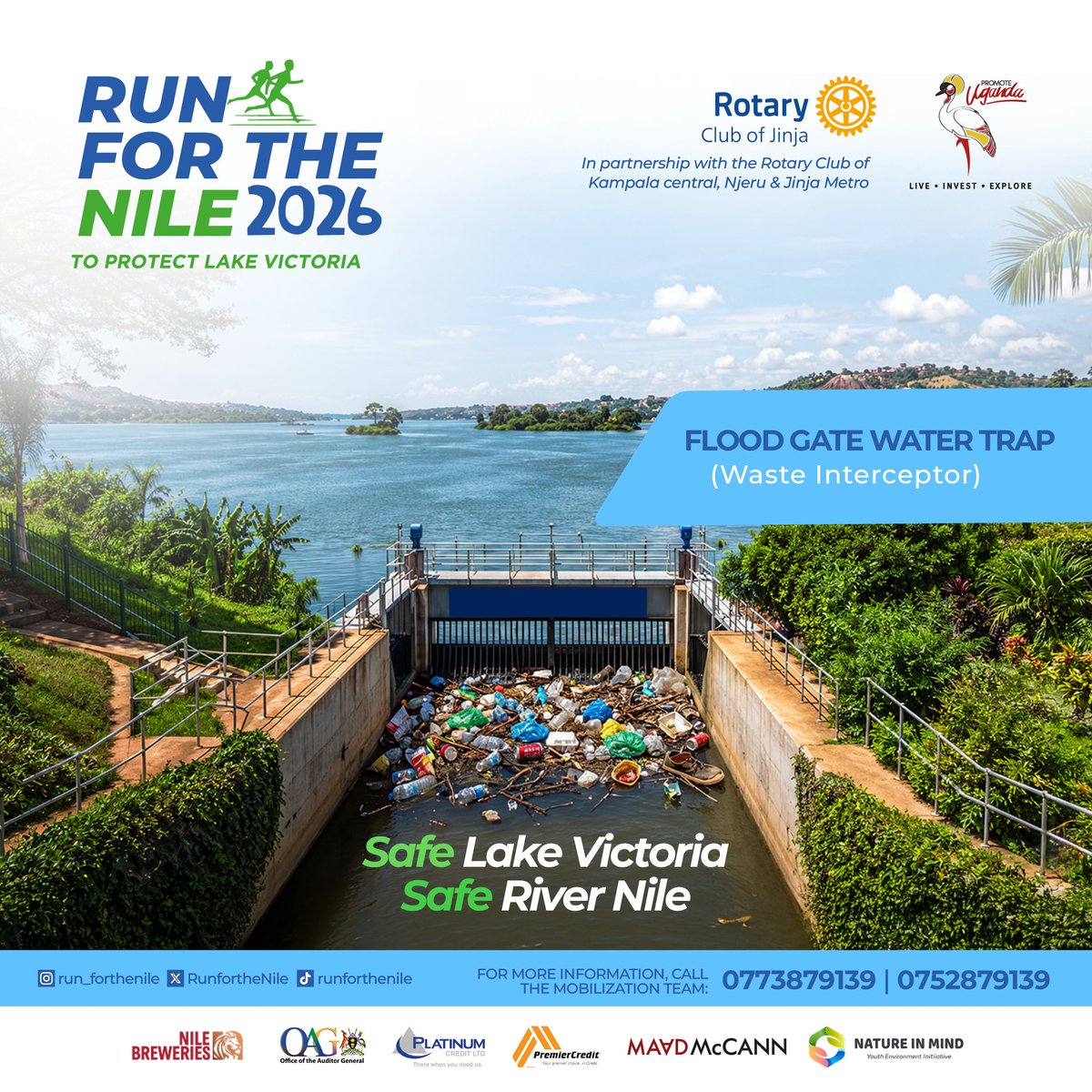 KizitoGodfreyM's tweet photo. Phase1: Of the New Waste Interceptors (FLOOD GATE WATER TRAPS) Entirely Fabricated from Plastic Waste Materials, Polythene, PET, HDPE. Installed by @NATUREINMIND256 at the Kamagara Channel leading to Lake Victoria in Jinja city, Courtesy of @runforthenile.@buyeforum https://t.co/aRXsawWSNT