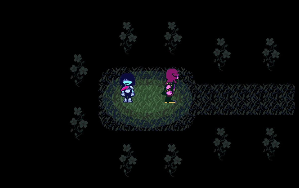 __shinx's tweet photo. 闇の世界入った時のスクショ
真っ先にUNDERTALEの落ちてきた最初の画面を思い出したな

ついに来たか、アンテ世界が……！って思ったけどそうでも無かった

あと2回、新章リリースの度に似たような早とちりをするんだろうな……
多分毎回「これアンテだ！！！」って言う（そして意図的にスカされる） https://t.co/4zTCjMlz7f