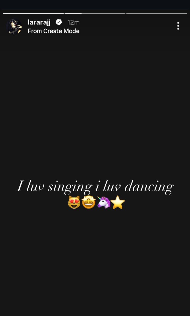 LaraRajHQ's tweet photo. We know it baby girl 😭✨️ https://t.co/xTEd1LpxKK