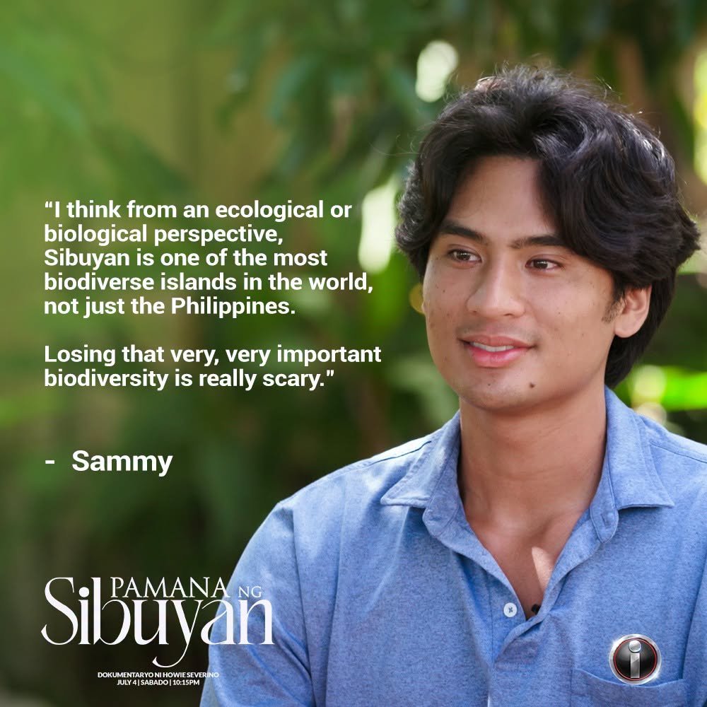 IWitnessGMA's tweet photo. Para kay Sammy Basa, ang posibilidad na mawala ang mga buhay-ilang na dito lamang matatagpuan ay isang pangambang hindi maaaring balewalain.

Alamin ang buong kuwento sa pinakabagong dokumentaryo ni Howie Severino sa #IWitness ngayong Sabado, 10:15 PM sa GMA Network. https://t.co/Q7H4Klaup6