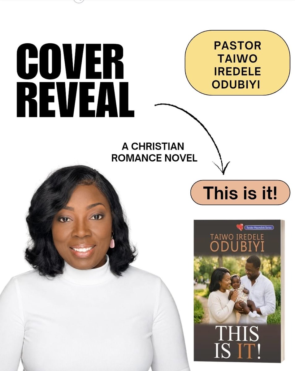 pastortaiwoodub's tweet photo. The wait is almost over!
Here is the official cover of THIS IS IT—the latest Christian romance novel by Pastor Taiwo Iredele Odubiyi.
Make sure your notifications are turned on so you don't miss the release announcement.
Something special is coming. Stay tuned!
#ThisIsIt https://t.co/lqIrEpmauG