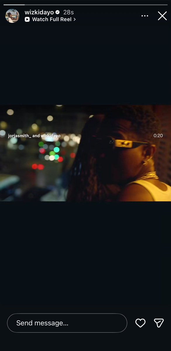Big_gracee's tweet photo. Wizkid via IG story ❤️🦅 https://t.co/wmlsSxEe3L