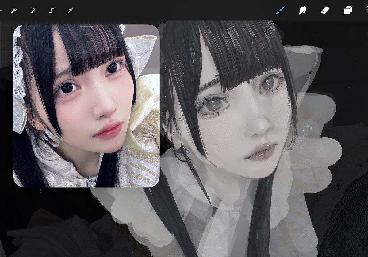 vellcute_1's tweet photo. ゆがみツールが偉大すぎる！！
ビフォー/アフター https://t.co/0j8GLd3oFq