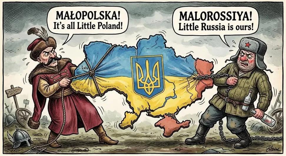 VolB's tweet photo. @censor_net Польща не друга, а третя  країна- сусід що зазіхає на території України  в 21ст. https://t.co/hVCWa34xJn