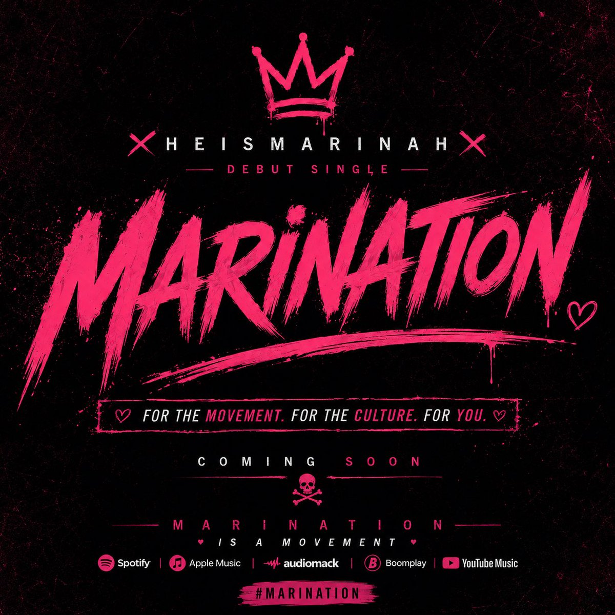 Heismarinah's tweet photo. Every great story has a first chapter.
Mine begins with one song.
My debut single is coming soon. When it drops, I need every single one of you to run it up. 🏴☠️🩷
This is the start of the •MARINATION•
Movement.
HIT REPOST I LOVE Y’all 🏴☠️🩷
#Heismarinah #DebutSingle https://t.co/3h6Zk8Ohkp