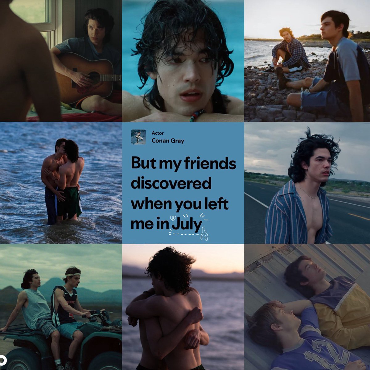 conangrayitaly's tweet photo. July :( https://t.co/NUT69bMk9F