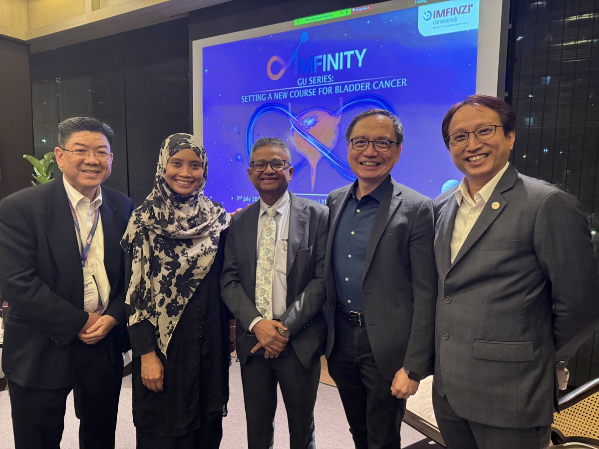 teng_ong's tweet photo. Exploring the details of the practice changing NIAGARA trial for bladder cancer with @ProfSyedHussain in Kuala Lumpur. https://t.co/5p1hrgqfnO