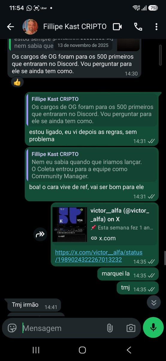 victor__alfa's tweet photo. Esse sou eu, super preocupado com o cargo OG, em 13NOV25🤣 você é patético #Coleta e eu ainda falei "o cara vive de ref, vai ser bom para ele" kkkkk https://t.co/dAbxQ8ZELu