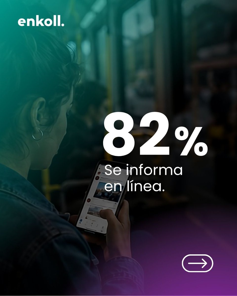 enkoll_'s tweet photo. 🔎 La forma en que nos informamos los mexicanos ha cambiado. Los datos lo confirman. 📊
#EnkollDice
(1/2) https://t.co/WiEWYMBBHA