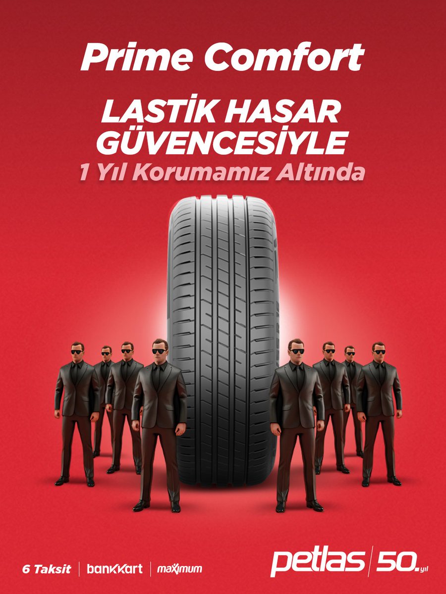 PetlasGlobal's tweet photo. Prime Comfort yalnızca konfor sunmuyor aynı zamanda hasar güvencesi de sunuyor! 

1 yıl süren lastik hasar güvencesi sayesinde delinme, kesilme ya da darbe sonucu oluşan hasarlarda, aynı ebat ve desende yeni bir lastikle ücretsiz olarak değişim sağlanıyor. 🛞

#Petlas https://t.co/K7oeDQkjA4