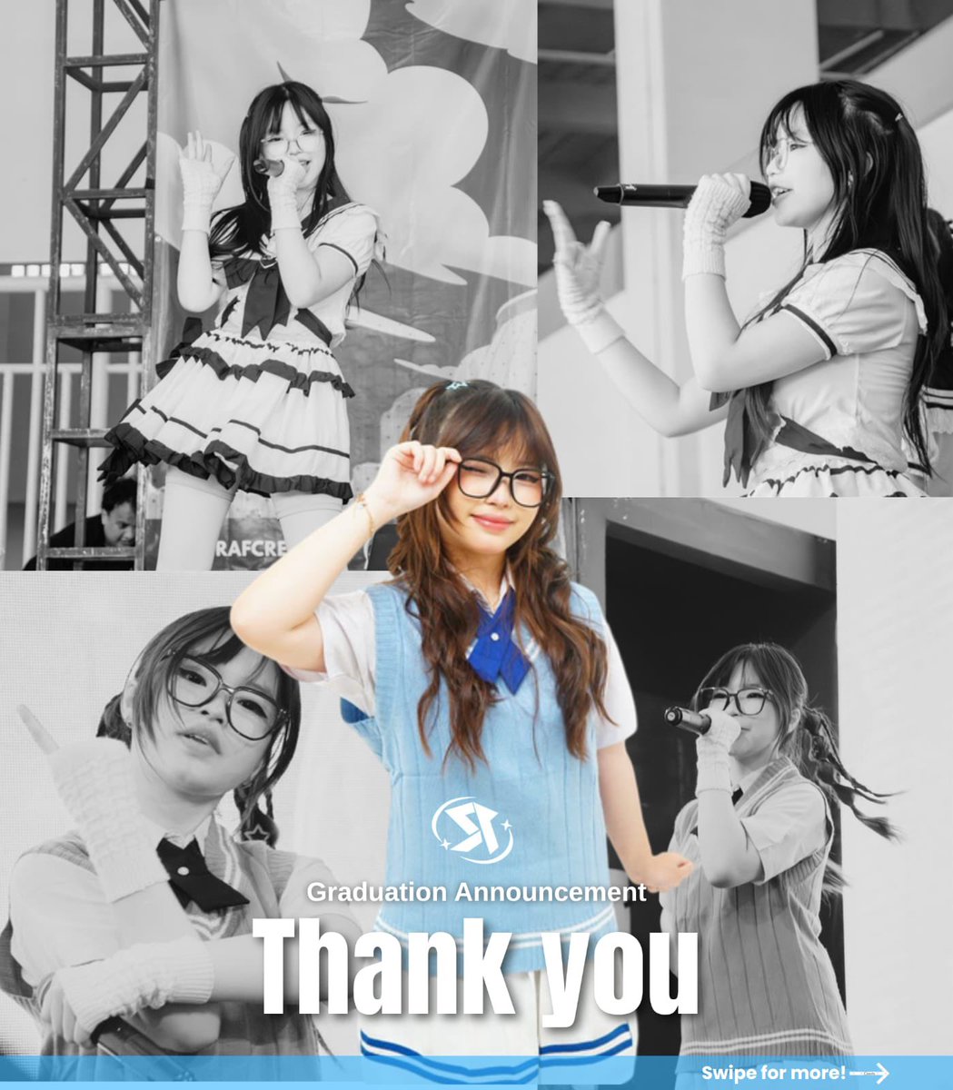 StellifyTeam's tweet photo. [ GRADUATION ANNOUNCEMENT ]

Terimakasih atas dukungan kalian untuk Stellify.

Kami ingin menginformasikan bahwa Neii akan menyelesaikan aktivitasnya sebagai member.

Last stage Neii akan segera diumumkan. https://t.co/XezmmcegQT