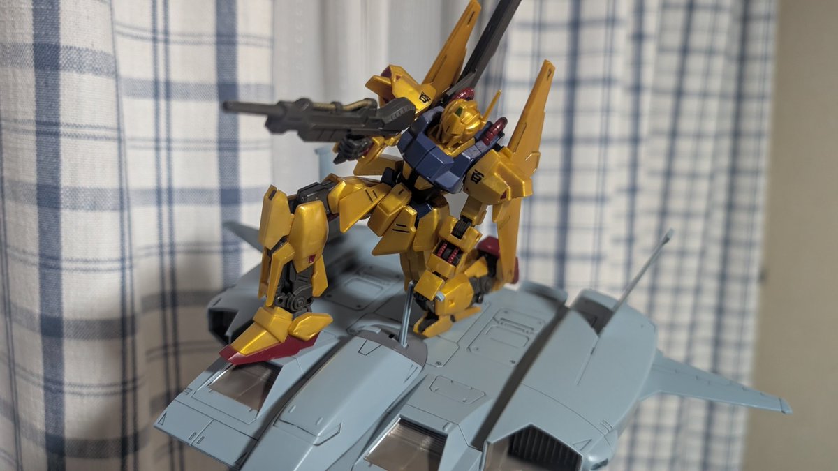 railgunzero0608's tweet photo. 今日買ったドダイ改組んだ！

とりあえず百式乗せてみた！
できれば黒いドダイ欲しいな〜
なかなか再販しないよねここ数年…

#ガンプラ https://t.co/6kdoJy3zl5