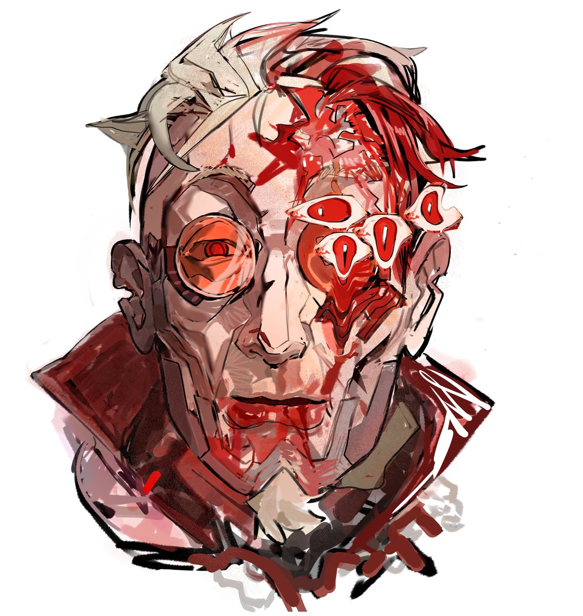 AzhenAmour's tweet photo. dead #Cyberpunk https://t.co/k1K5bwLcdZ