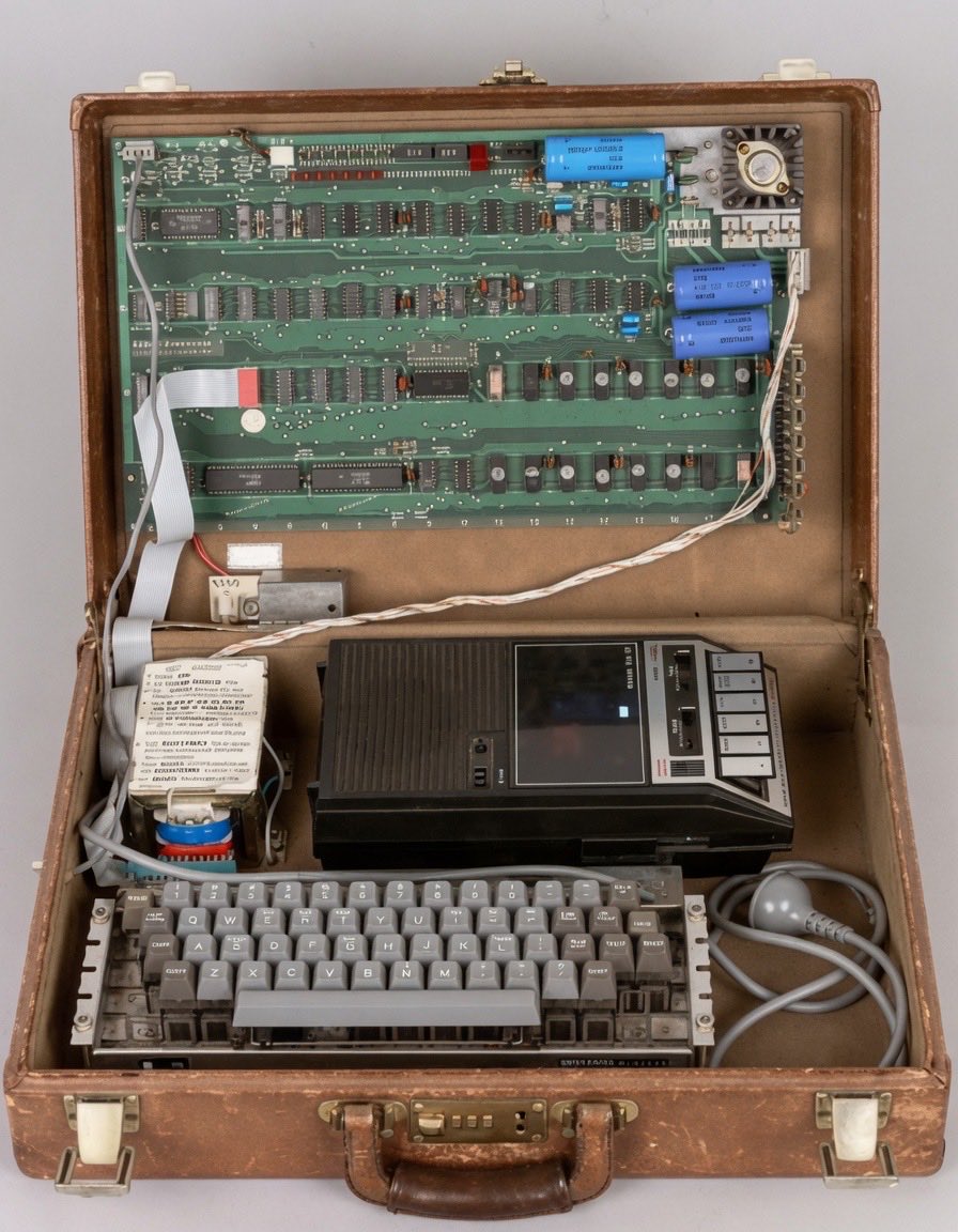 Science_TechTV's tweet photo. Apple I Personal Computer, 1976. By Steve Wozniak. https://t.co/to5BHl6xs2