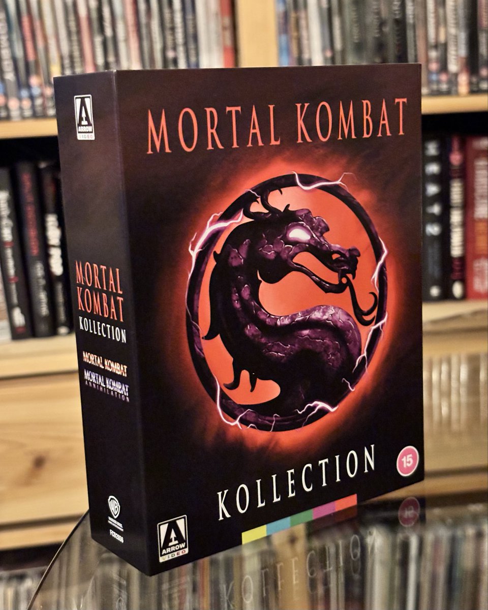 TheMikeFury's tweet photo. It has begun! Another flawless victory from @ArrowFilmsVideo, celebrating the impact of the OG Mortal Kombat movies in this 4K collection. Gamers &amp; 90’s kids know how important these films were (namely the first) in setting a benchmark for VG adaptations, doing it authentically! https://t.co/Zup9ujK0uR