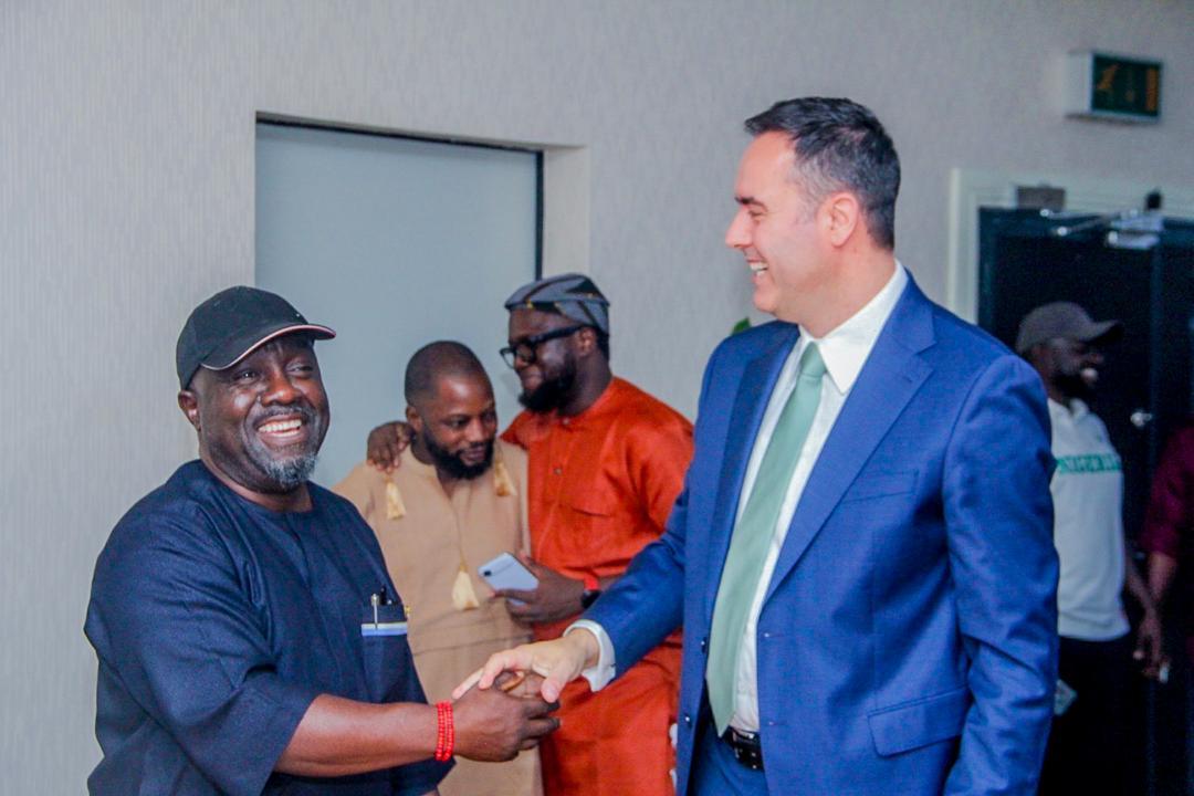 BukolaOlopadee's tweet photo. Another significant milestone in our drive to reposition Nigerian sports as we continue to deliver on the Renewed Hope Initiative for Nigeria Sports Economy (RHINSE).

I was delighted to receive the Deputy Prime Minister of the Federal Republic of Kosovo, Mr. Glauk Konjufca, at the National Sports Commission, where we sealed the foundation for a bilateral sporting collaboration between our two countries🇽🇰🇳🇬.

Kosovo's decision to identify Nigeria as its preferred partner in Africa 🌍 is a strong vote of confidence in our nation's immense sporting potential, human capital and growing influence in global sports diplomacy.

Our discussions were productive and forward-looking, with a shared commitment to strengthening cooperation in football, judo and other sports. I am particularly excited by the proposal for an international friendly match between the Super Eagles and the Kosovo National Team, as well as the opportunities for capacity building in judo, where Kosovo has established itself as a global powerhouse, producing world and Olympic champions.

As I told the Deputy Prime Minister, "I can tell you for free that we are super delighted for this honour by Kosovo and we are ready for every form of sporting collaboration that will mutually benefit both countries."

This partnership goes beyond competition. It is about creating opportunities for athlete development, knowledge exchange, technical cooperation, investment and international sporting diplomacy.

I also reaffirmed that, through the clear mandate of our dear President, President Bola Ahmed Tinubu, GCFR, the National Sports Commission is building an ecosystem that is economically friendly for sports, and this collaboration with Kosovo will further strengthen that vision.

I commend the Government of Kosovo for this bold initiative and appreciate the engagements already held with the Secretary to the Government of the Federation, Senator George Akume, which have helped lay the groundwork for this historic relationship.

This is how we grow Nigerian sports, by building strategic international partnerships, creating new opportunities for our athletes and coaches, and opening more doors for sports to contribute meaningfully to our national economy.

The future of Nigerian sports is global, and we are intentionally positioning our nation to lead.

#NationalSportsCommission #Nigeria #Kosovo