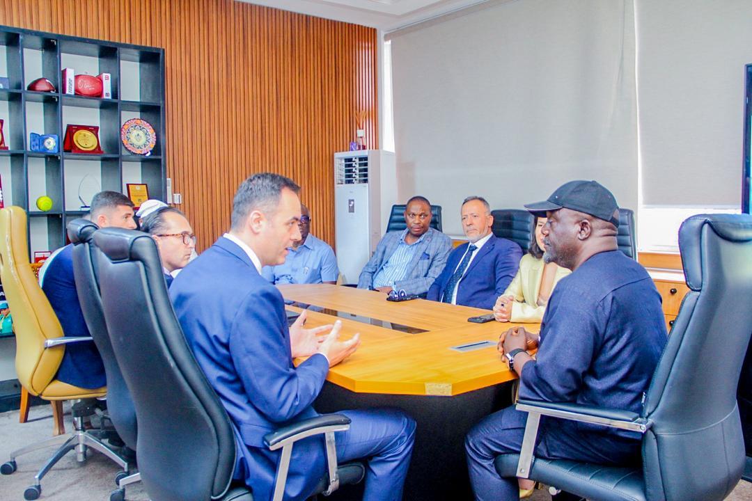 BukolaOlopadee's tweet photo. Another significant milestone in our drive to reposition Nigerian sports as we continue to deliver on the Renewed Hope Initiative for Nigeria Sports Economy (RHINSE).

I was delighted to receive the Deputy Prime Minister of the Federal Republic of Kosovo, Mr. Glauk Konjufca, at the National Sports Commission, where we sealed the foundation for a bilateral sporting collaboration between our two countries🇽🇰🇳🇬.

Kosovo's decision to identify Nigeria as its preferred partner in Africa 🌍 is a strong vote of confidence in our nation's immense sporting potential, human capital and growing influence in global sports diplomacy.

Our discussions were productive and forward-looking, with a shared commitment to strengthening cooperation in football, judo and other sports. I am particularly excited by the proposal for an international friendly match between the Super Eagles and the Kosovo National Team, as well as the opportunities for capacity building in judo, where Kosovo has established itself as a global powerhouse, producing world and Olympic champions.

As I told the Deputy Prime Minister, "I can tell you for free that we are super delighted for this honour by Kosovo and we are ready for every form of sporting collaboration that will mutually benefit both countries."

This partnership goes beyond competition. It is about creating opportunities for athlete development, knowledge exchange, technical cooperation, investment and international sporting diplomacy.

I also reaffirmed that, through the clear mandate of our dear President, President Bola Ahmed Tinubu, GCFR, the National Sports Commission is building an ecosystem that is economically friendly for sports, and this collaboration with Kosovo will further strengthen that vision.

I commend the Government of Kosovo for this bold initiative and appreciate the engagements already held with the Secretary to the Government of the Federation, Senator George Akume, which have helped lay the groundwork for this historic relationship.

This is how we grow Nigerian sports, by building strategic international partnerships, creating new opportunities for our athletes and coaches, and opening more doors for sports to contribute meaningfully to our national economy.

The future of Nigerian sports is global, and we are intentionally positioning our nation to lead.

#NationalSportsCommission #Nigeria #Kosovo