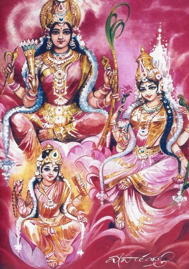 shreemastrology's tweet photo. Beauty as the five functions of the Divine 💘💐

It’s Friday so I’m naturally thinking of beauty.
Beauty has always been dismissed as something superficial, but I’ve been wondering if beauty is actually one of the deepest ways God acts in the world.
In Sri Vidya, Lalita Tripurasundari performs the five cosmic functions: creation, sustenance, dissolution, concealment and grace. The Lalita Sahasranama praises her as Srishtikartri (the Creatrix), Goptri (the Protectress and Sustainer), Samharini (the Dissolver), Tirodhanakari (She who conceals), and Sadasivanugrahada (She who grants grace even to Sadasiva). These are the rhythmic cycles through which existence unfolds.
The more I’ve contemplated this, the more I’ve come to feel that a woman’s beauty reflects these same five movements.
Beauty creates: Before anything has happened outwardly, beauty creates entire worlds within consciousness. It gives birth to longing, imagination, poetry, devotion and possibility. A single glimpse of beauty can become an entire universe in someone’s heart. ऐं
Beauty sustains: It nourishes the senses and reminds us that life is worth inhabiting. Whether it’s the beauty of a face, a home lovingly cared for, kind words, flowers offered to the Divine or food prepared with love, beauty sustains us just as deeply as anything material. श्रीं 
Beauty dissolves. We often imagine destruction as something harsh, but beauty has its own terrifying power. It humbles us, silences the mind. It dissolves the ego until there is only wonder left. It’s when one moves beyond the self. क्लीं
Beauty conceals and this is  perhaps the most mysterious function. Beauty is the veil through which the Goddess hides Herself, for She is the deepest wisdom. The Goddess enchants us first because enchantment is how She invites us inward. ह्रीं
And finally, beauty is grace. Grace is the revelation that transforms the previous four. It is the realization that beauty was never pointing toward itself. It was always pointing toward God. ॐ 
This also made me think differently about the five flower arrows of Kamadeva that Lalita herself holds. First we are drawn, then sustained, then undone, then left in mystery, until finally grace reveals what was always hidden. Maybe this is why beauty has such extraordinary power over us. Not because it is shallow, but because it is one of the ways the Goddess governs reality.
l've also started wondering whether anything is ever truly ugly. Perhaps what we call ugliness is simply beauty. Grace reveals what could not yet be seen. Maybe that's why beauty has always felt a little like fantasy to me and I think it's because true beauty feels almost impossible. It bends reality just enough to make the ordinary feel enchanted. Beauty has a way of making the world feel more magical than it did a moment ago.
And maybe that's why I love women so much.
Women have an instinct to beautify everything they touch. We braid flowers into our hair, light candles for no reason, spend hours choosing ribbons, perfume, jewelry, fabrics, recipes, music, poetry and art.
In doing so, we're participating in the Goddess herself, who never stops making the world more beautiful than it was yesterday.
Beauty has always been one of God's most miraculous ways of loving the world.
Jai Ambe 🌹 
Happy Friday 🪷