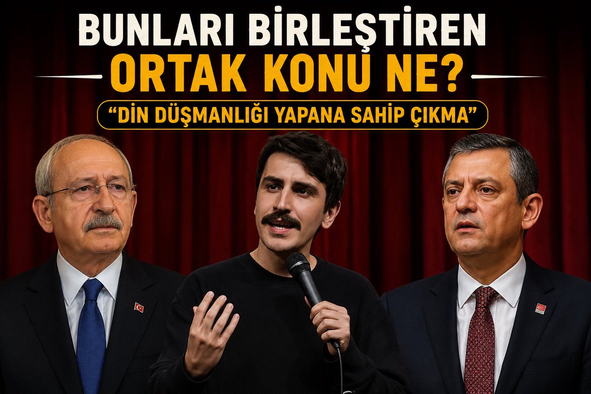 tr_ademyildiz's tweet photo. Bakmayın aralarında  yaşanan tartışmalara…

Söz konusu din karşıtı söylemler olduğunda ortak paydada buluşmayı biliyorlar.
#chp #pişmanlık https://t.co/4xOqmGjSeO