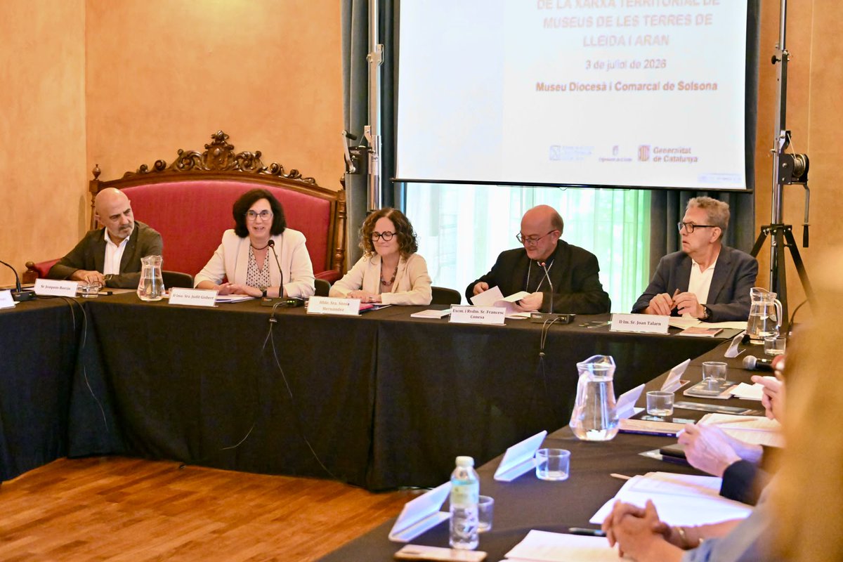 cultura_cat's tweet photo. 🏛️ Les Xarxes territorials de museus consoliden el treball cooperatiu amb nous projectes d'accessibilitat, educació i benestar.

L'augment del 40% del pressupost per al patrimoni cultural permetrà incrementar el pressupost d'aquestes tres xarxes.

https://t.co/5jcTW8QkPi https://t.co/1IfqUKLsuV