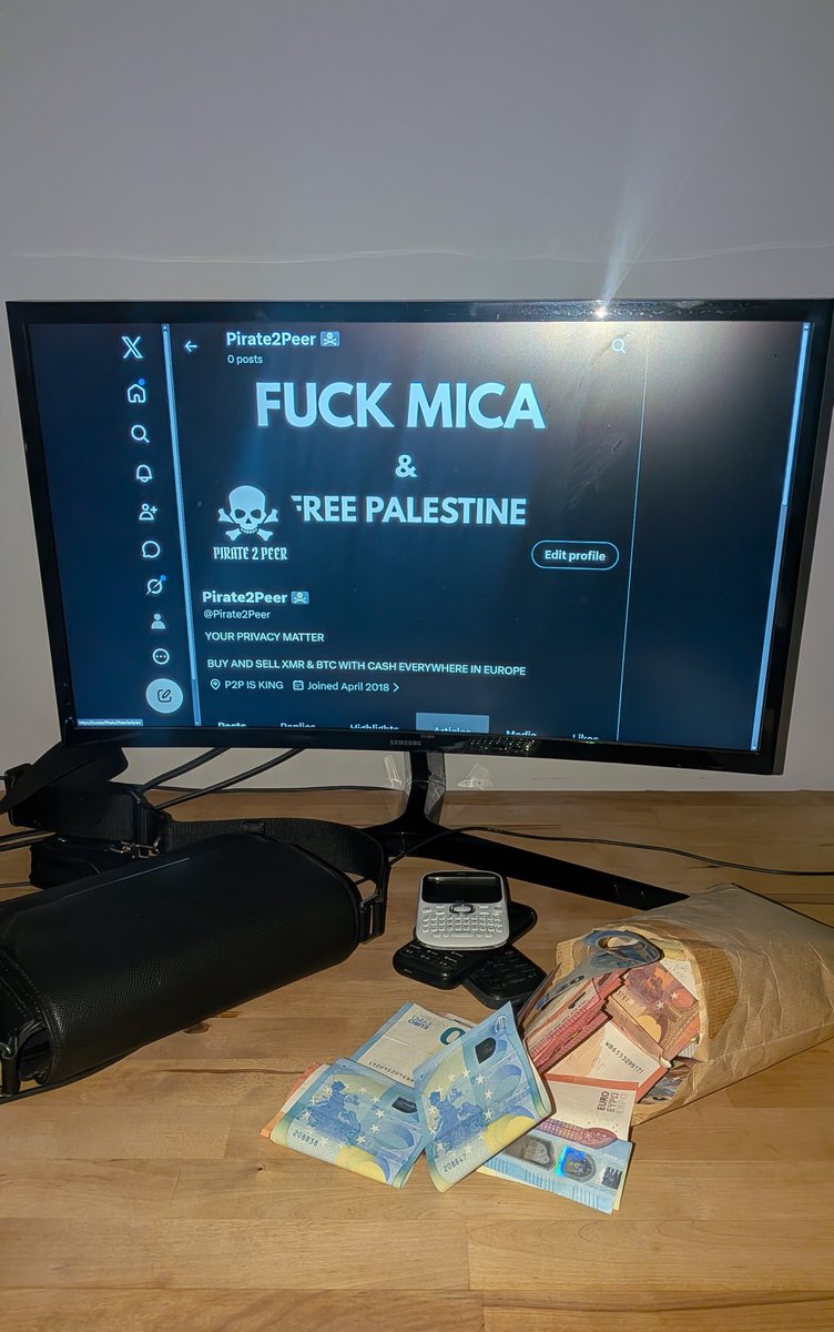 Pirate2Peer's tweet photo. You are paying taxes to satanic pedophiles.

Stop playing this game.

Buy Bitcoin and Monero from us.

No KYC required.

Cash by mail only.

SimpleX and Signal contact details available on request via PM for orders.

🏴‍☠️ https://t.co/nyTm4KL2TP
