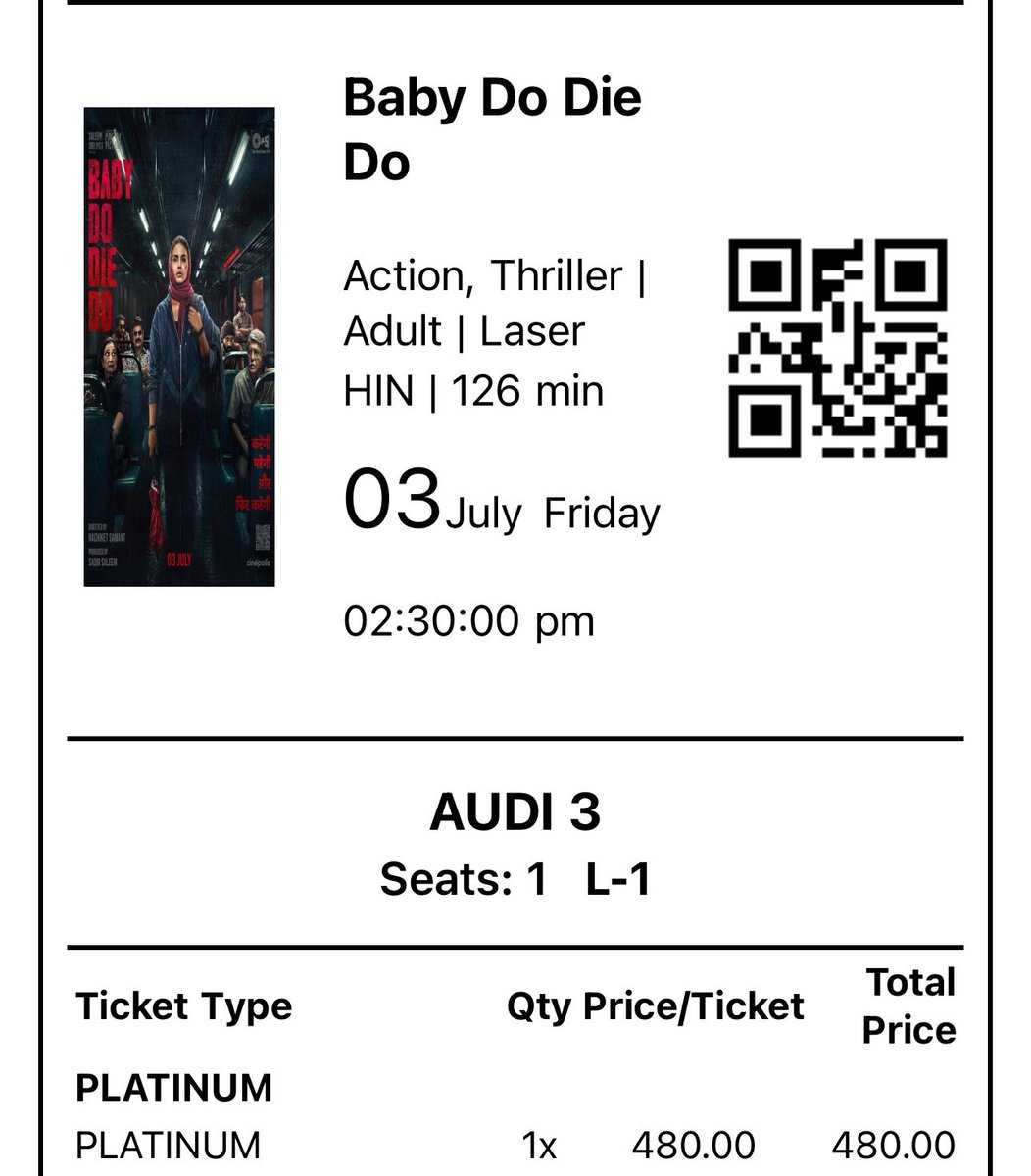 MrFamous124's tweet photo. #BabyDoDieDo  Rating 2 on 5

A disappointingly underwhelming thriller that never lives up to its intriguing premise. Despite having the ingredients for a gripping cat and mouse mystery in the vein of Andhadhun, it ultimately settles for a predictable and uninvolving narrative. https://t.co/2tYfjRXYdv