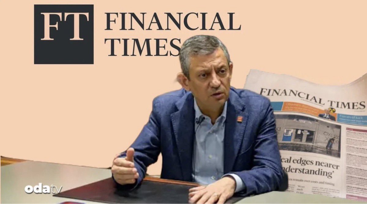 ayhanfdn's tweet photo. Ülkeyi yönetmeye talip olduğunu söyleyen Özgür Özel’in, NATO Zirvesi öncesi Financial Times üzerinden yabancı liderlere yaptığı çağrı tam bir skandaldır! Türkiye'nin iç meselelerinin çözüm yeri Londra manşetleri değil, milletin sinesidir. Kendi ülkesini dışarıya şikayet ederek lider olunmaz, ancak zafiyet gösterilir. Bu aziz millet, çareyi dışarıda arayanları asla unutmaz! 🇹🇷 #ÖzgürÖzel