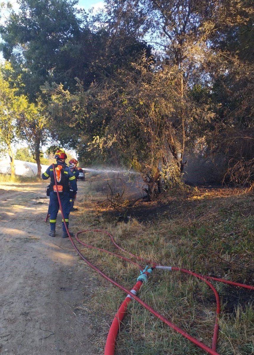 CivPro_GR's tweet photo. 👨‍🚒 🚒  Σε πλήρη επιχειρησιακή ετοιμότητα η Ελληνική 🇬🇷 Ομάδα Δασοπυρόσβεσης που έχει αναπτυχθεί στη Νότια Γαλλία στο πλαίσιο του Προγράμματος Προ-εγκατάστασης του 🇪🇺 Μηχανισμού Πολιτικής Προστασίας. 

📍Οι 21 Έλληνες πυροσβέστες #ΕΜΟΔΕ, με μηχανοκίνητο τμήμα δασοπυρόσβεσης, εγκαταστάθηκαν την Τετάρτη 1η Ιουλίου στην επιχειρησιακή βάση του Gignac, όπου και θα παραμείνουν μέχρι τις 15/07.  

🌳🔥 Μετείχαν ήδη σε δύο επιχειρήσεις στην περιοχή Villeneuve-lès-Maguelone & κοντά στην πόλη Beziers, για αντιμετώπιση δασικών πυρκαγιών, οι οποίες τέθηκαν υπό έλεγχο με την έγκαιρη επέμβαση και τη συνεργασία Ελλήνων και Γάλλων πυροσβεστών.

🇬🇷🤝 🇫🇷🇪🇺 Αλληλεγγύη στην πράξη, κοινή δράση & άριστη συνεργασία

#CivProGR #SécuritéCivile #EUCivPro 

@pyrosvestiki @eu_echo @GreceParis @FranceenGrece @SecCivileFrance