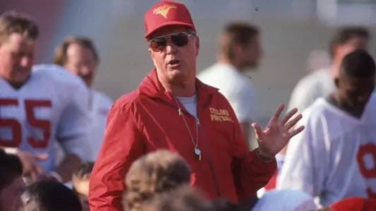 KeithMurphy's tweet photo. Learning of the death of Jim Walden. He coached Iowa State football from 1987 to 1994. Also later served as GM of Barnstormers and co-host of WHO’s Two Guys Named Jim, among many roles. Jim was 88 and living in Idaho. 

Just an absolute character from a time when coaches like Walden, Fry, and Orr would speak freely. The Bartles & James spoof with Johnny was legendary. Last time we had Jim on our show, his storytelling was a sharp as ever. I was on his show two years ago. He wanted to talk at length about Caitlin Clark. He was a big fan. 

So many memories. The epic upset of Nebraska in ‘92 with Marvelous Marv Seiler (Walden was an assistant on Nebraska’s 1970 and 1971 national championship teams), the back and forth with Hayden, the midfield taunt from Bielema, the frustrations of coaching ISU when it wasn’t a fair fight, and so many more. I’ll be sharing many and I won’t be alone. 

RIP, Jim. Thanks for the stories laughs. 

Photos: Iowa State