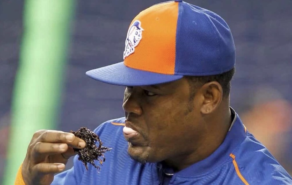 historigins's tweet photo. In Major League Baseball, smokeless tobacco has been banned for new players since 2016, but those already in the league were grandfathered in and can still use it https://t.co/lm97oAxb6g