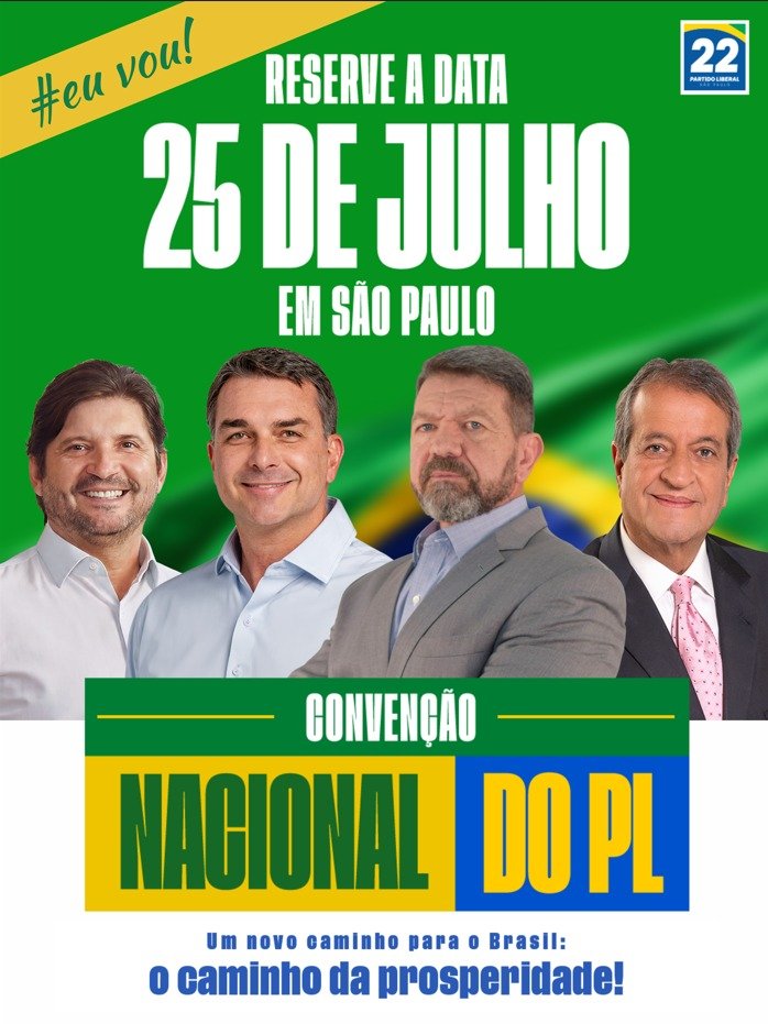 MajorMecca's tweet photo. ATENÇÃO!
No dia 25 de julho, das 9h às 14h, temos um compromisso marcado na Arena Mercado Livre, no Estádio do Pacaembu, na capital paulista. A nossa Convenção do PL está confirmada e convoco cada um de vocês para mostrarmos a nossa união. Estaremos juntos com o senador @FlavioBolsonaro   e com o presidente da Assembleia, @andredopradosp , fortalecendo o nosso projeto. Será uma grande honra recebê-los e estarei pronto para conversar com você sobre o futuro. Após 8 anos de trabalho sério na Assembleia Legislativa de São Paulo, sou pré-candidato a deputado federal para representar o nosso estado na Câmara Federal. Vamos juntos! 🇧🇷