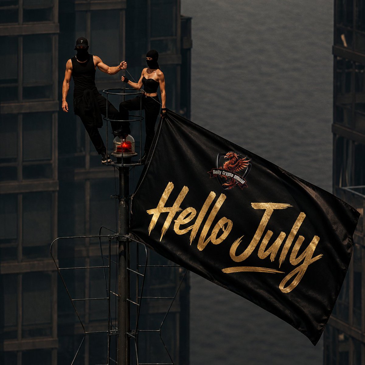 KNIGHT_1CALL's tweet photo. 🦅 Hello, July.

New month. New mindset. New opportunities. 🚀
Let's build, grow, and win together. 💎

#HelloJuly #Crypto #Web3 #DailyCryptoOfficial https://t.co/ougaanDfpx