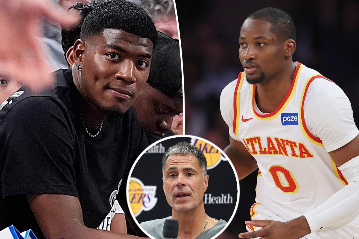nypost's tweet photo. Lakers pursuing Jonathan Kuminga, Rui Hachimura in NBA free agency https://t.co/Bpq6O3c9n5 https://t.co/himjBuZxyl