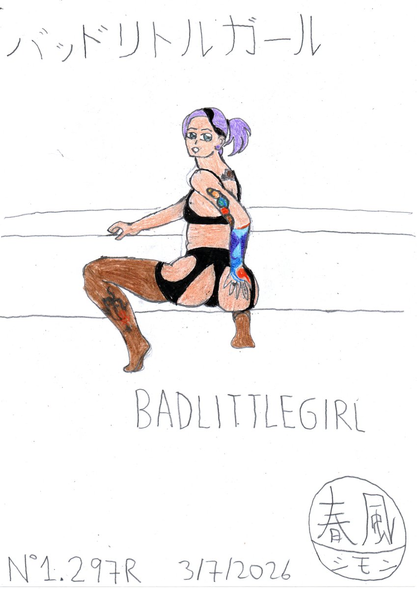 SimonHarukaze's tweet photo. BadLittleGirl https://t.co/fNU4253XWH