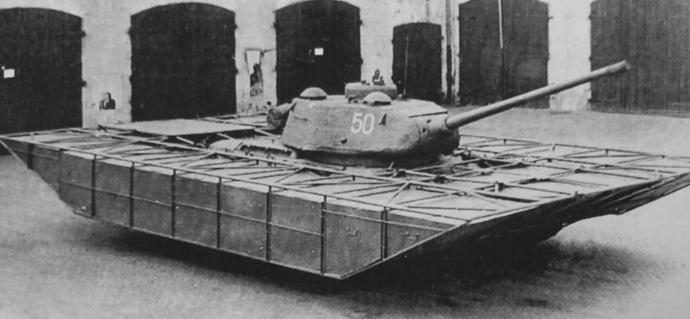 AdeptusArkain's tweet photo. East German T-34/85 floatation device https://t.co/9Hs5LZ2OgL