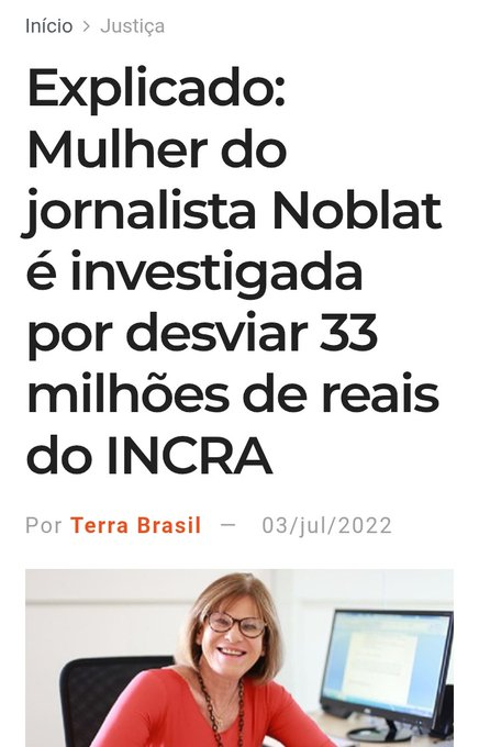 Conservative0X's tweet photo. @BlogdoNoblat Onde estão os 33 milhões? https://t.co/NXw1gpg216