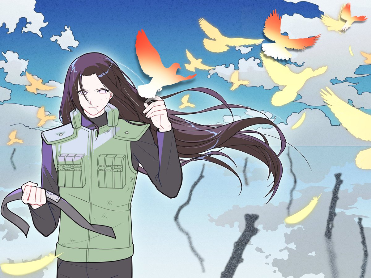 rightnight9's tweet photo. 生日快乐！抱歉发布的太晚了……
#Naruto   #日向ネジ https://t.co/Wjq8I2CicW