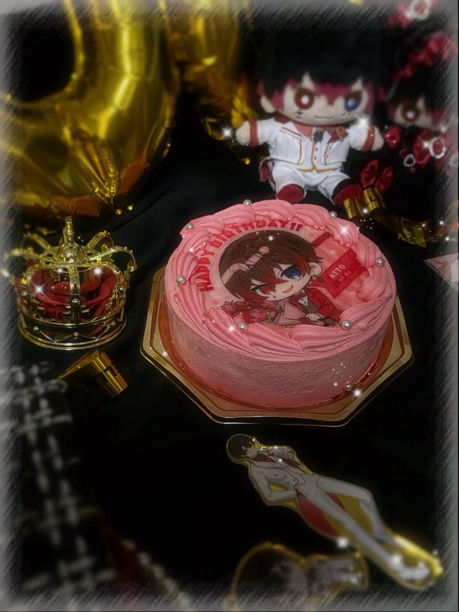 LoVe2525at's tweet photo. 🥀 Happy 100th Birthday Attokun 🥀

たくさんの素敵な思い出をありがとうございます！これからもずーっとずっと応援しています♡︎ ̖́-

#あっとくん
#あっとくん生誕祭2026 https://t.co/3QA55QpOfF