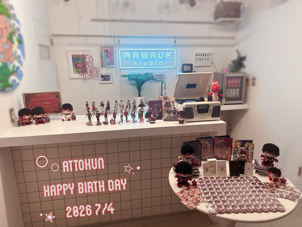 mko_o2's tweet photo. ･｡｡･ﾟ･｡｡･ﾟ･｡｡･ﾟ･｡｡･ﾟﾟ･｡｡･
　： ：
　☆ ：　𝑯𝒂𝒑𝒑𝒚 𝑩𝒊𝒓𝒕𝒉 𝑫𝒂𝒚 𝑨𝒕𝑻𝒐𝑲𝒖𝒏
　　 ☆　　　                             𝟐𝟎𝟐𝟔 𝟕/𝟒 𝑺𝒂𝒕. ⟡.꙳

  #あっとくん生誕祭2026  #あっとくん https://t.co/fd7ADWAQ5T