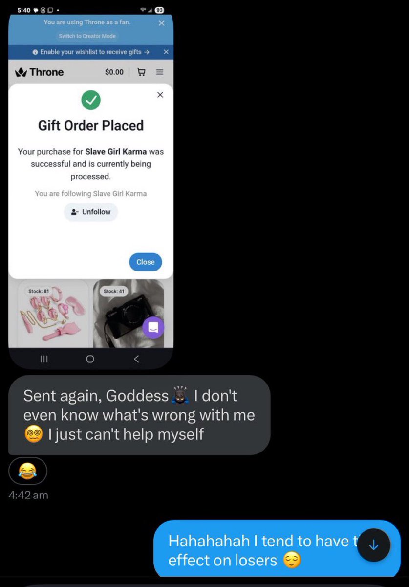 slavegirlxo's tweet photo. imagine waking up at 4am and the first thing you think about is sending to a femsub, that devotion is pathetic but hot https://t.co/WKZ8LYEc4i