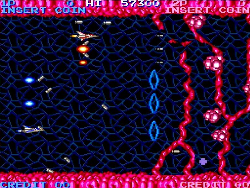 game_watch's tweet photo. 【特別企画】アーケード版「沙羅曼蛇」が稼働40周年 不気味で美しいビジュアルとサウンドを兼備した、あの「グラディウス」の後継作を振り返る https://t.co/6CaqVpzsMH https://t.co/7ntJpcu9eI