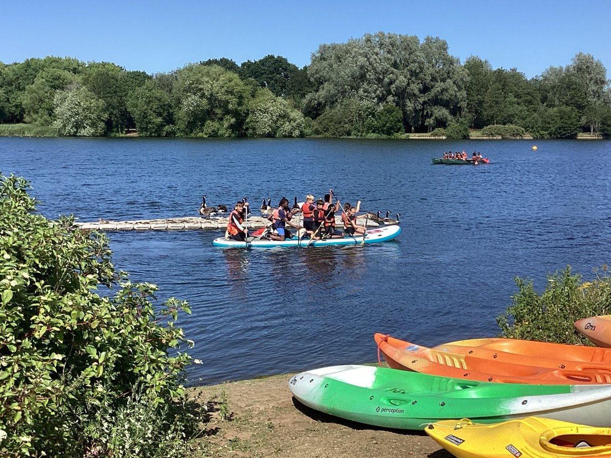 KHPschool's tweet photo. An unforgettable adventure for Year 6! ⛺️

Over Thursday and Friday, Y6 went on their first-ever residential trip to the Caldecotte Xperience! They tried their hand at exciting activities like canoeing, stand-up paddleboarding, and the sky-high Postman’s Walk. 🧗‍♂️ https://t.co/MXnhptQMXe
